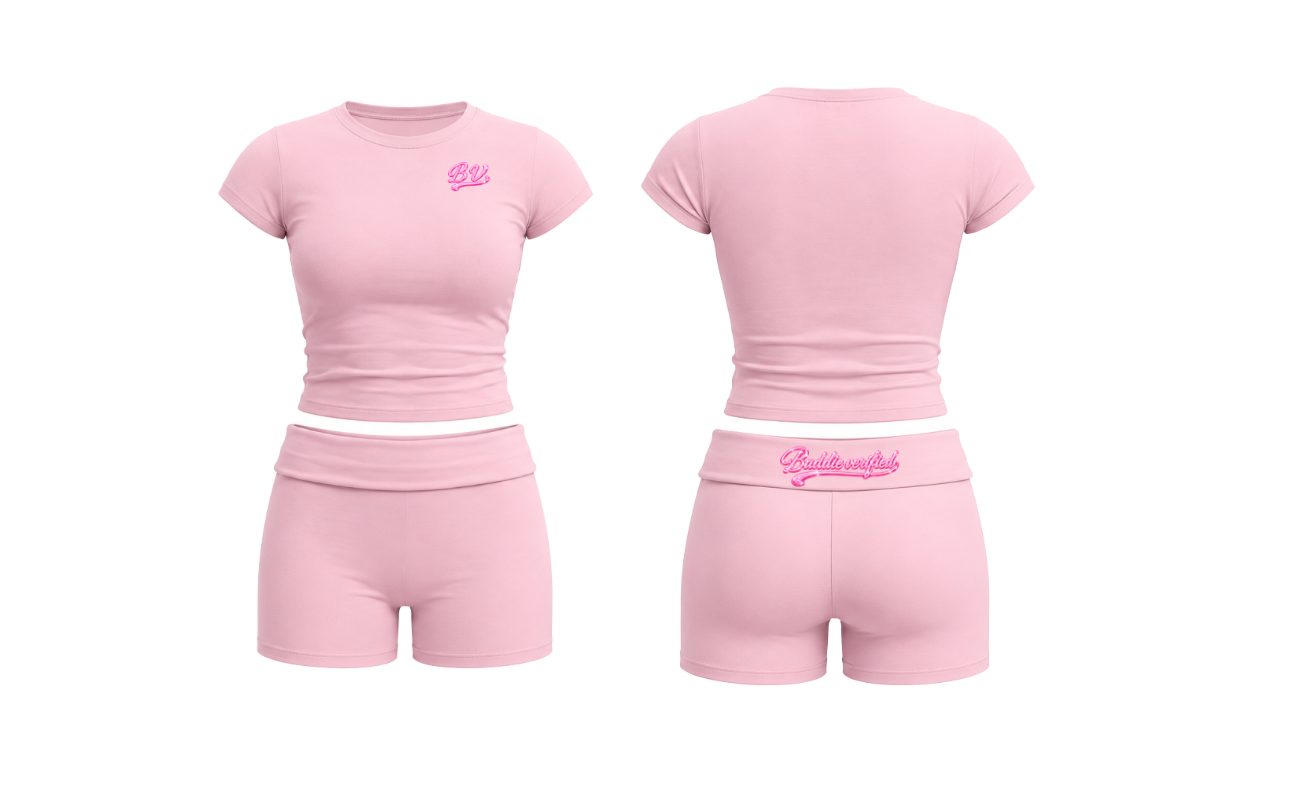 Folded shorty set